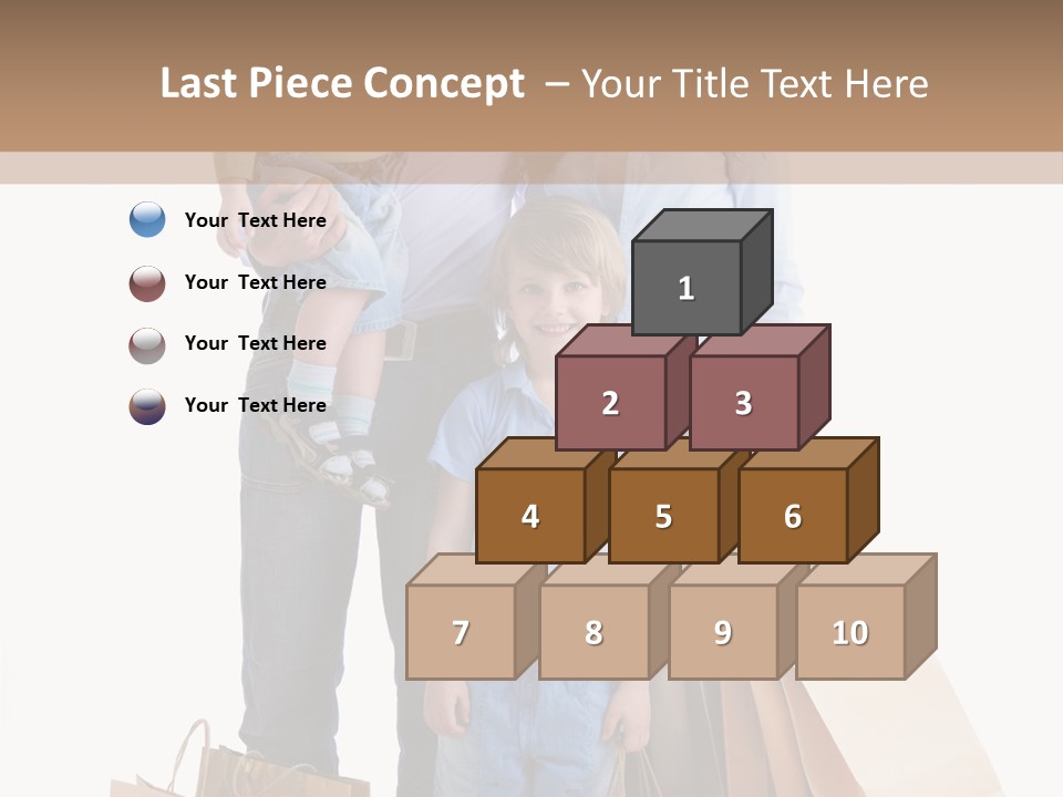Looking  Male PowerPoint Template