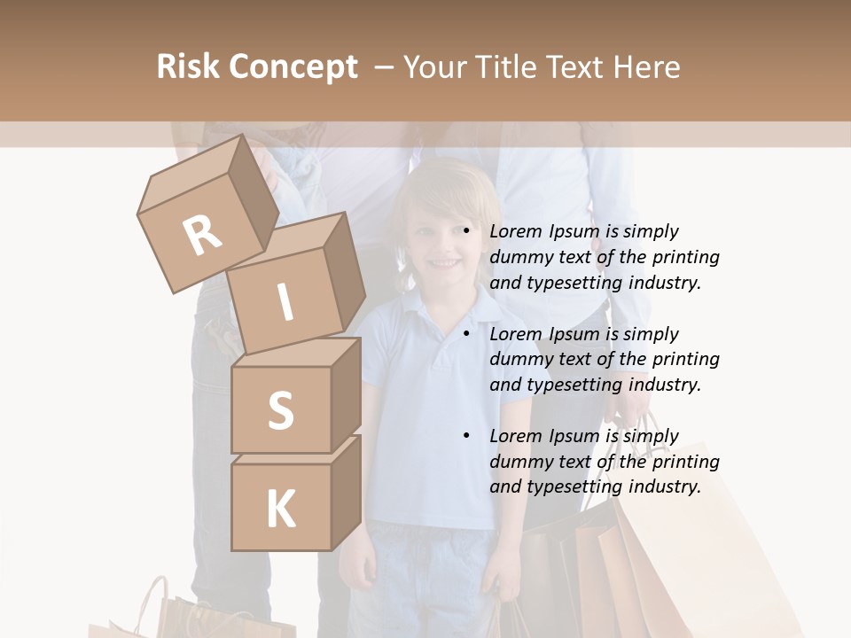 Looking  Male PowerPoint Template