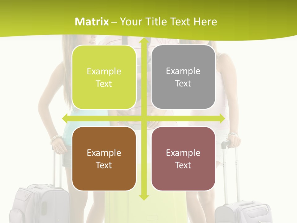 Camera Summer Sunglasses PowerPoint Template