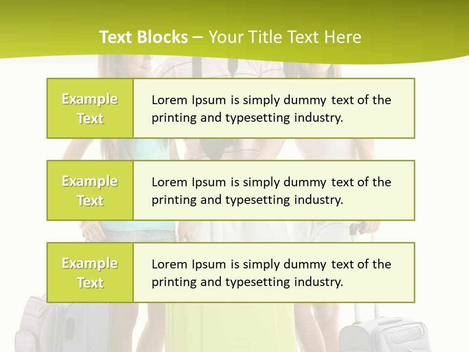 Camera Summer Sunglasses PowerPoint Template