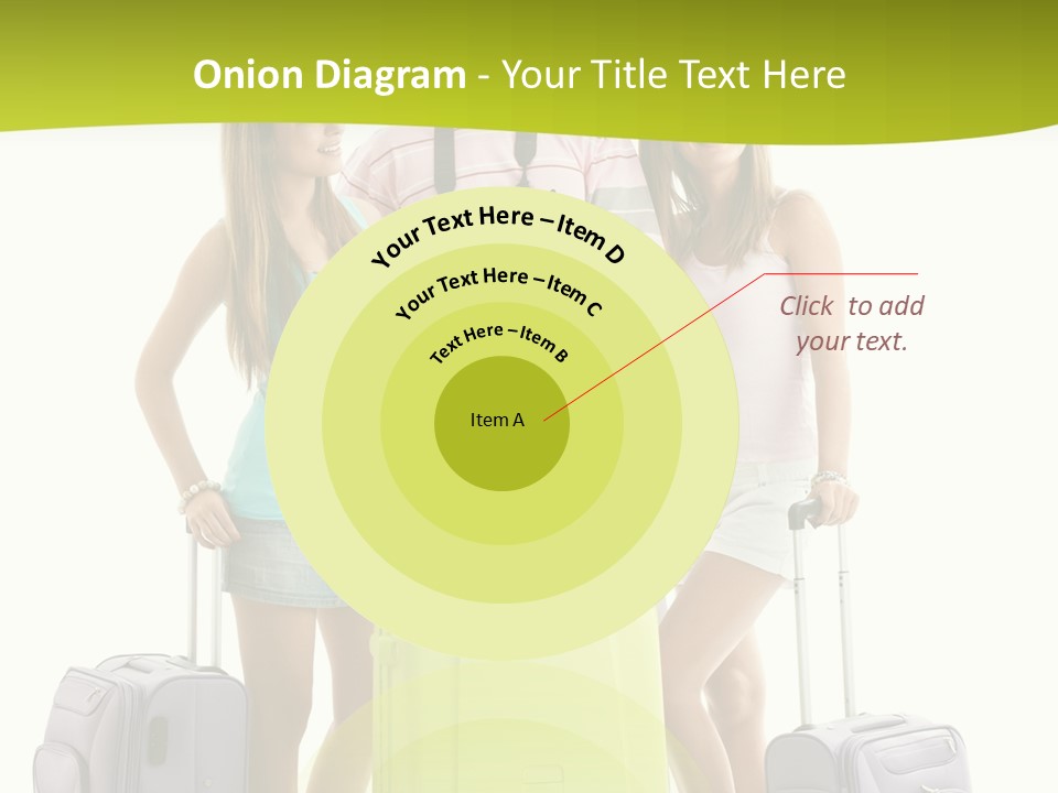 Camera Summer Sunglasses PowerPoint Template