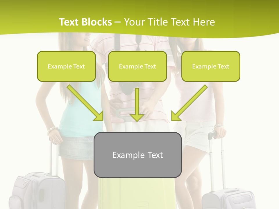 Camera Summer Sunglasses PowerPoint Template