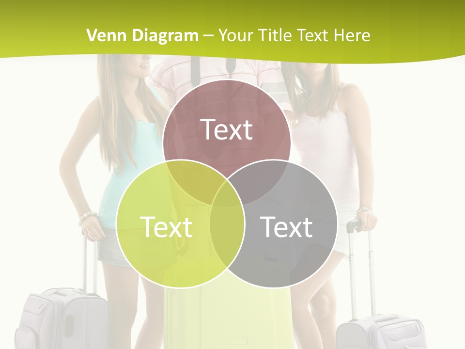 Camera Summer Sunglasses PowerPoint Template