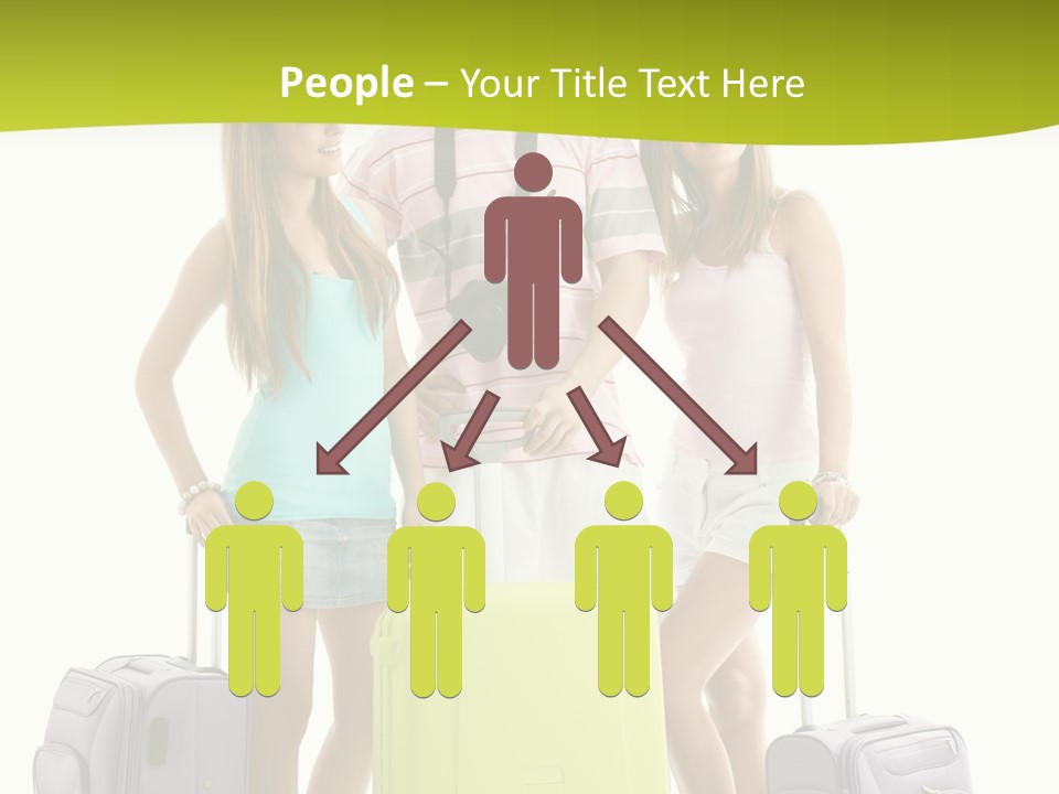 Camera Summer Sunglasses PowerPoint Template