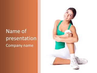 Muscle Relax Gymnastic PowerPoint Template