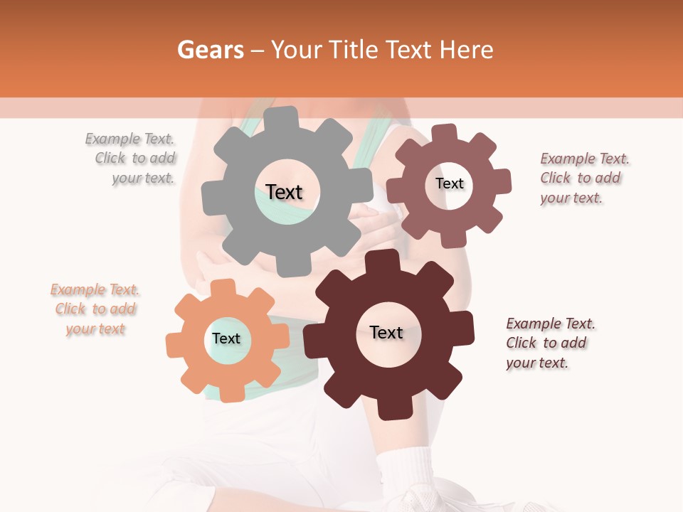 Muscle Relax Gymnastic PowerPoint Template