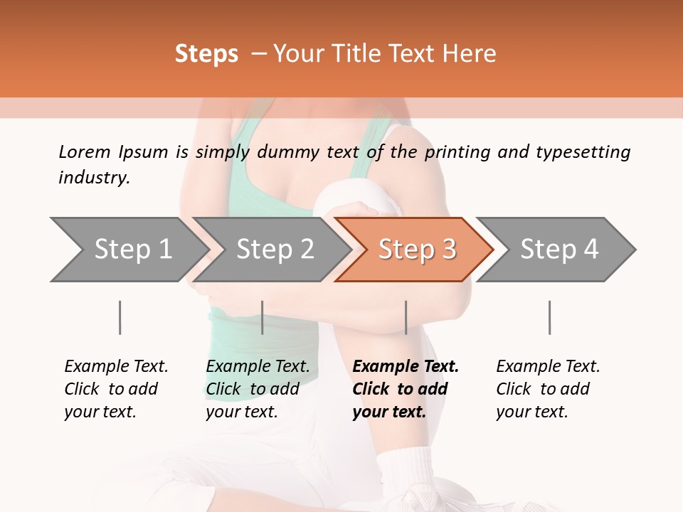 Muscle Relax Gymnastic PowerPoint Template