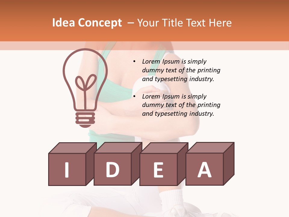 Muscle Relax Gymnastic PowerPoint Template