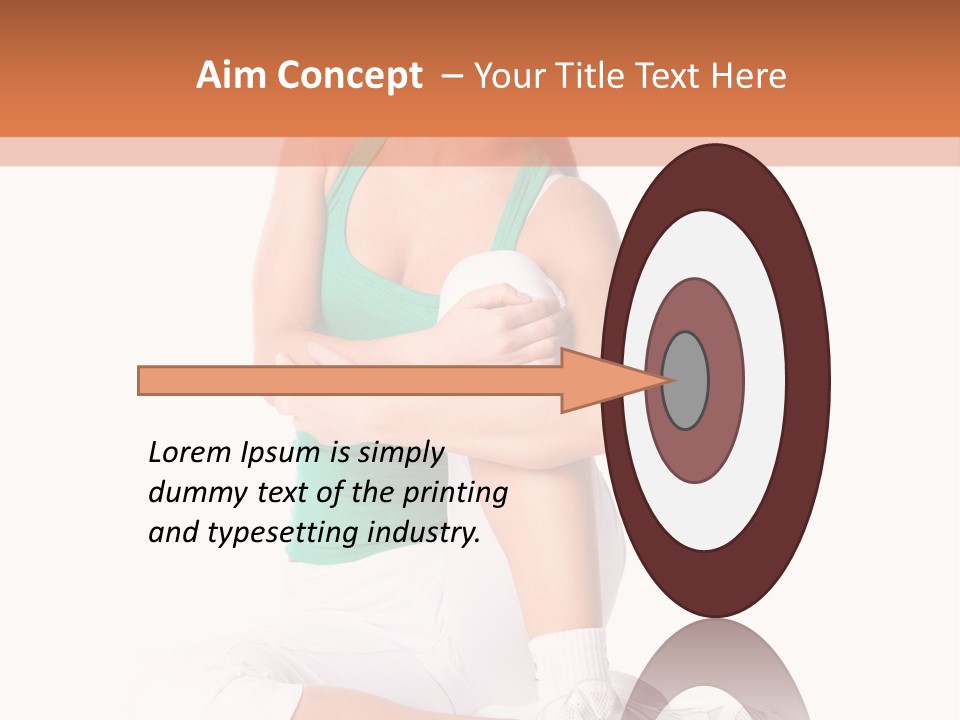Muscle Relax Gymnastic PowerPoint Template