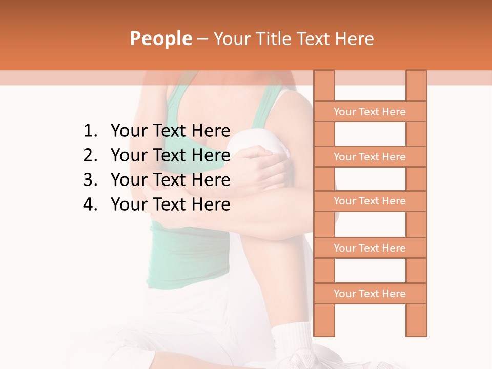 Muscle Relax Gymnastic PowerPoint Template