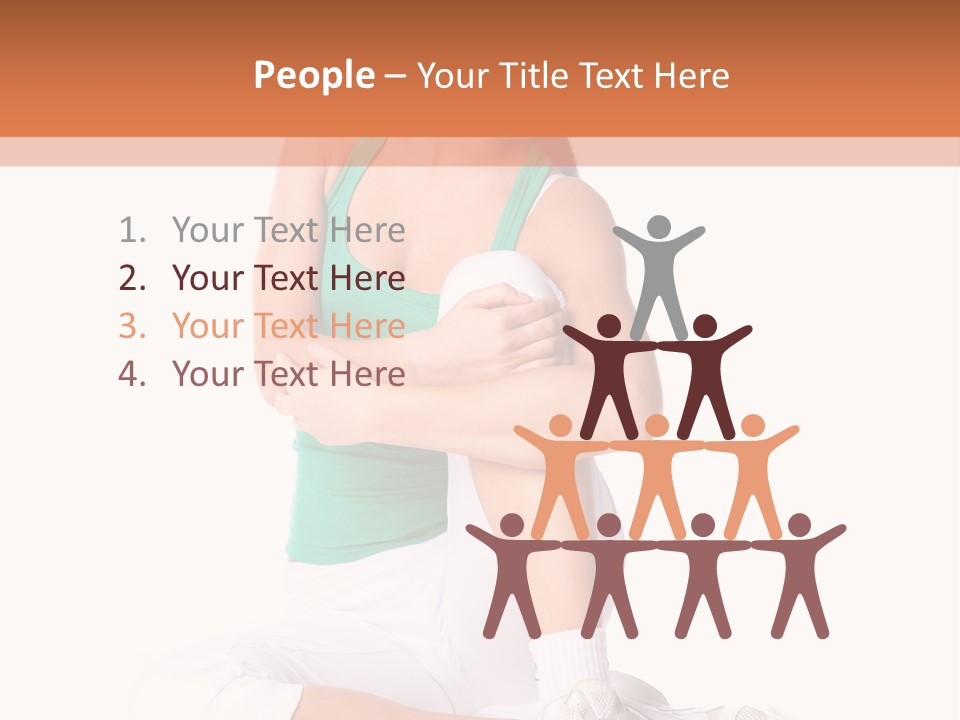 Muscle Relax Gymnastic PowerPoint Template