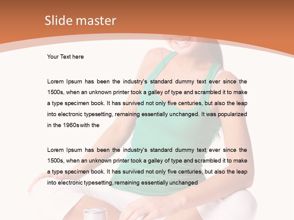 Slim Smile Health PowerPoint Template