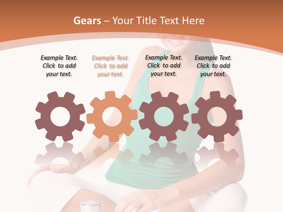 Slim Smile Health PowerPoint Template