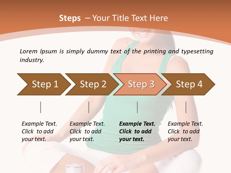 Slim Smile Health PowerPoint Template