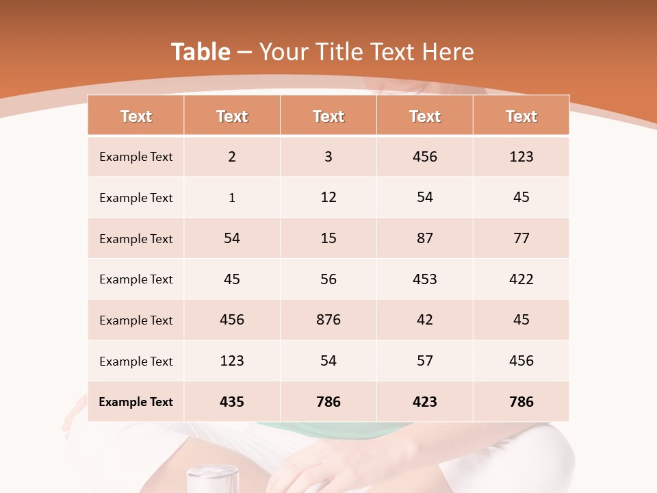 Slim Smile Health PowerPoint Template