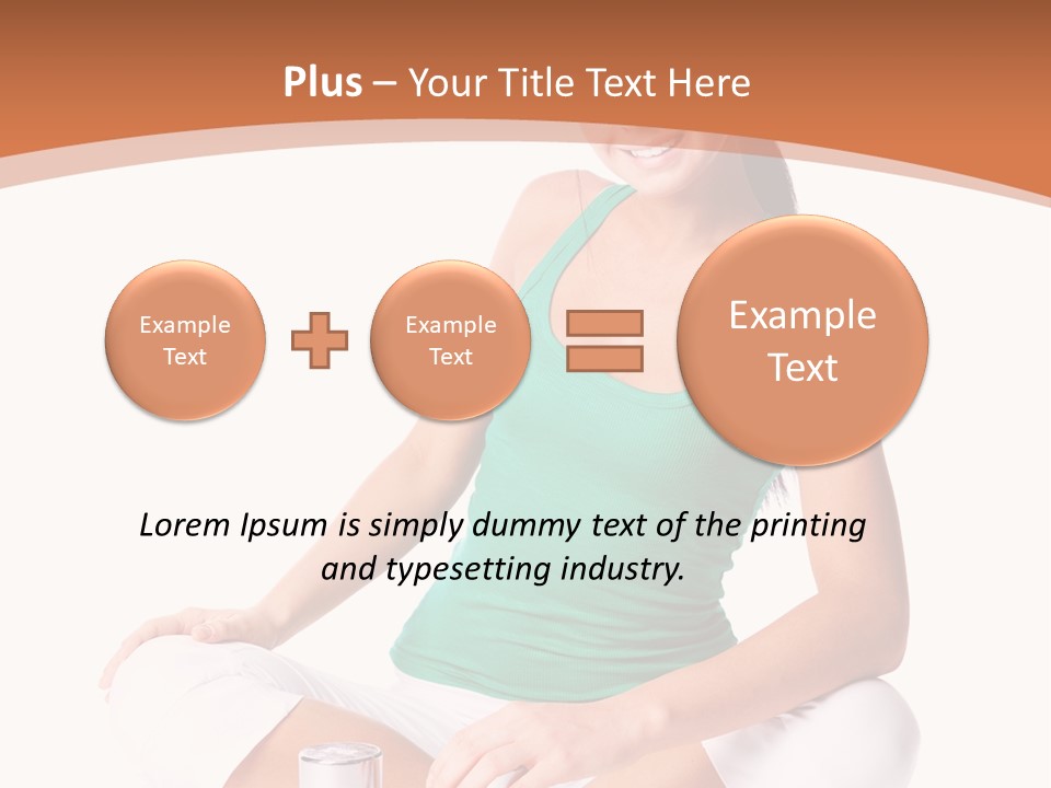 Slim Smile Health PowerPoint Template
