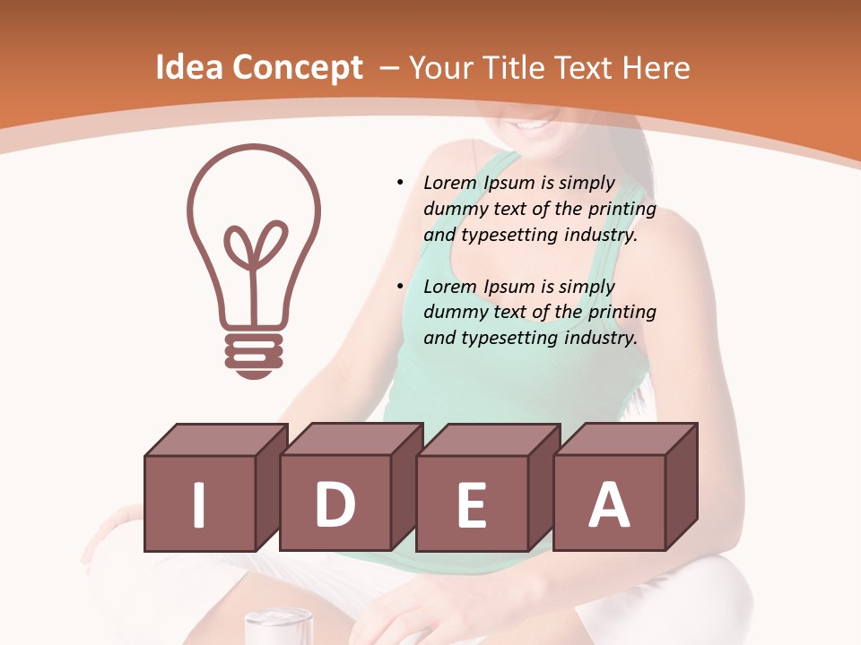 Slim Smile Health PowerPoint Template