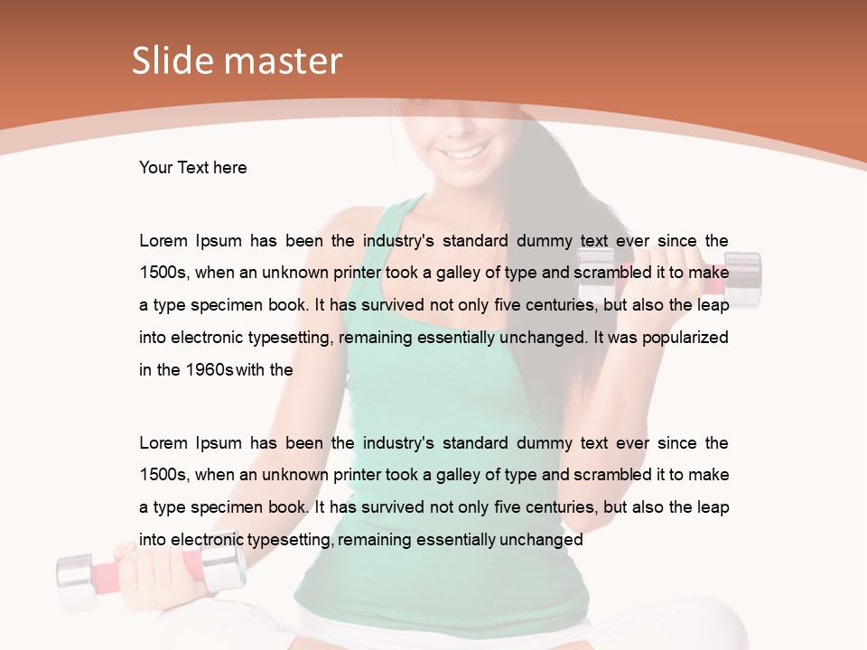 Style Pretty Sport PowerPoint Template