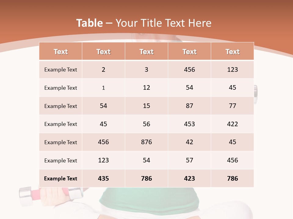 Style Pretty Sport PowerPoint Template