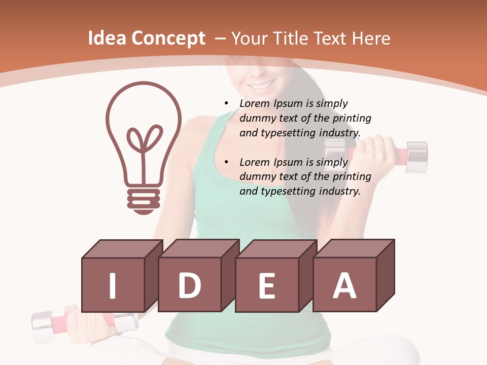 Style Pretty Sport PowerPoint Template