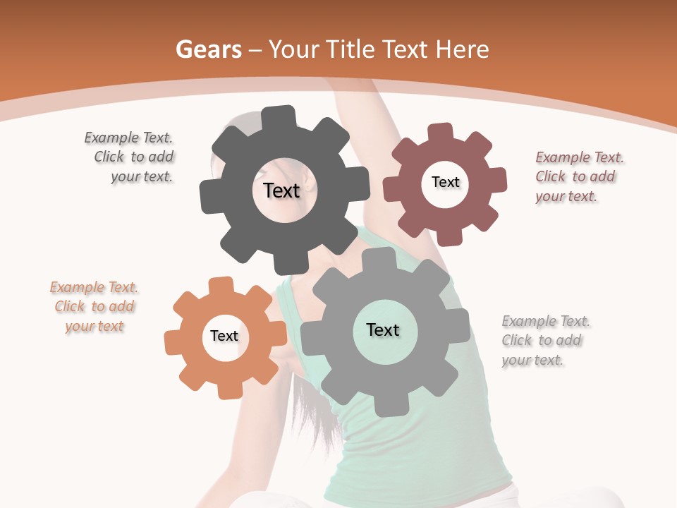 Weight Studio Train PowerPoint Template