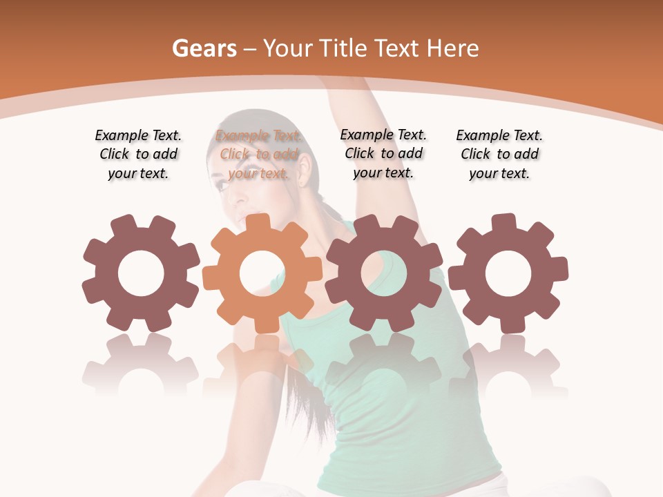 Weight Studio Train PowerPoint Template