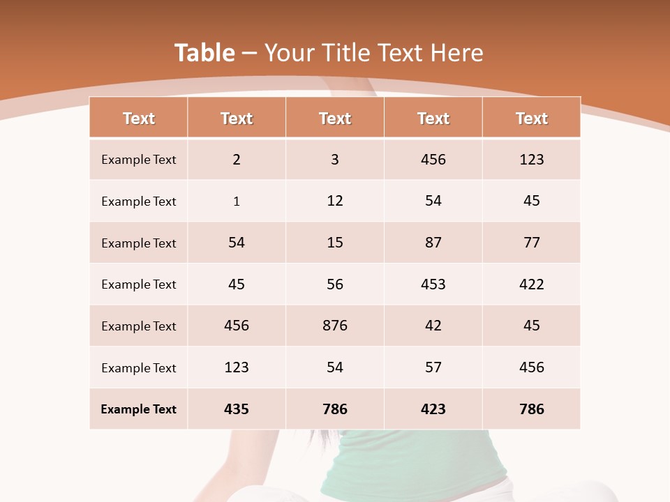 Weight Studio Train PowerPoint Template