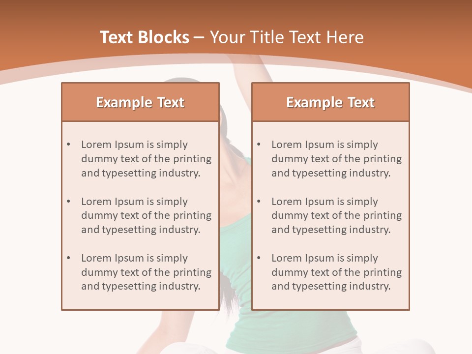 Weight Studio Train PowerPoint Template