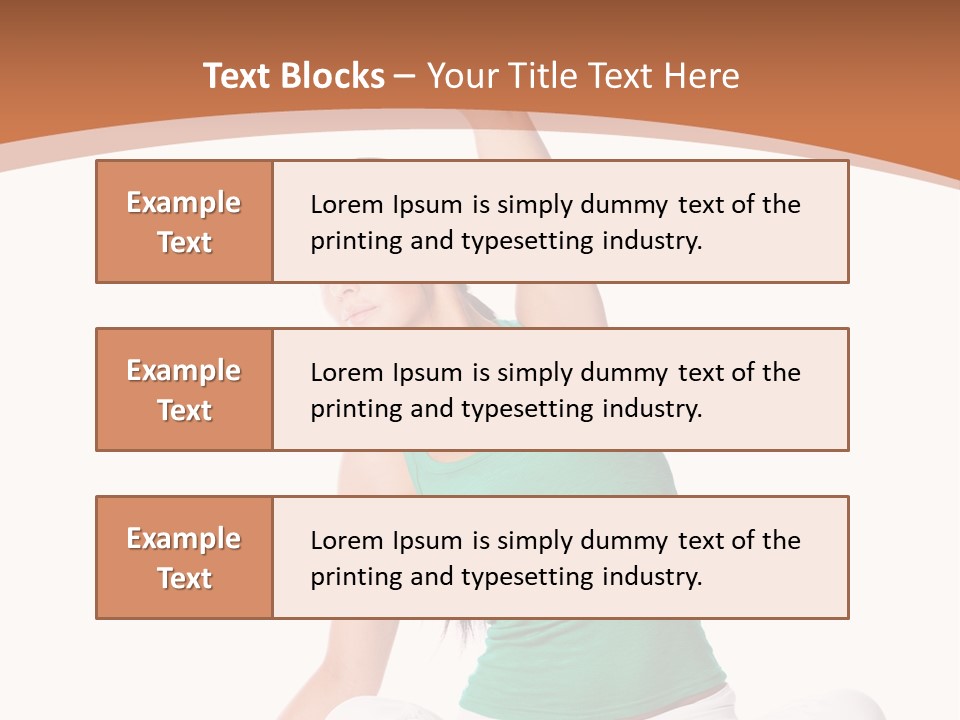 Weight Studio Train PowerPoint Template