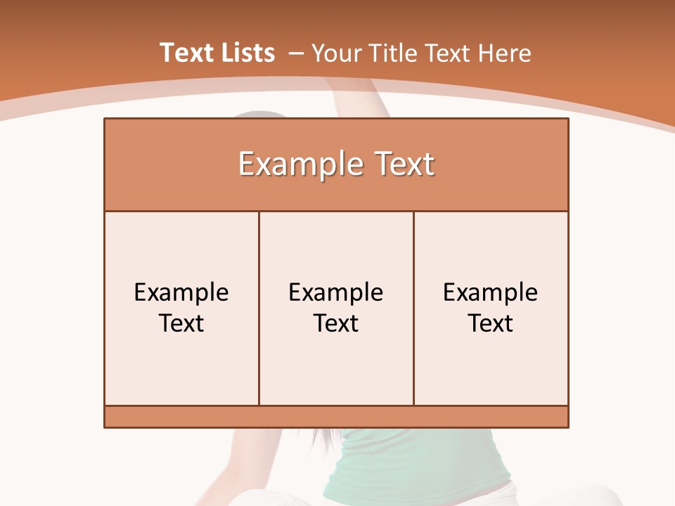 Weight Studio Train PowerPoint Template