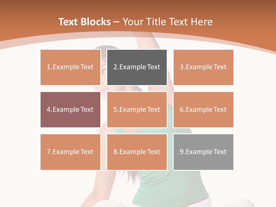 Weight Studio Train PowerPoint Template