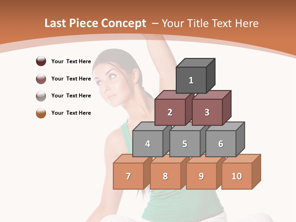 Weight Studio Train PowerPoint Template