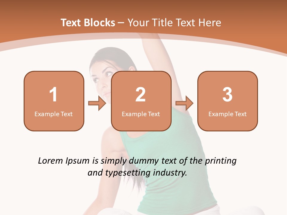 Weight Studio Train PowerPoint Template