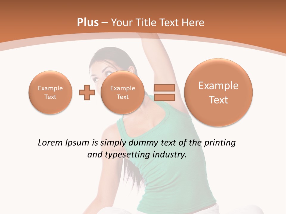 Weight Studio Train PowerPoint Template