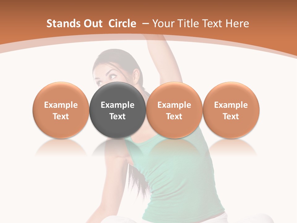 Weight Studio Train PowerPoint Template