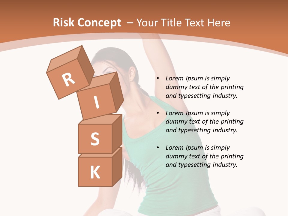 Weight Studio Train PowerPoint Template