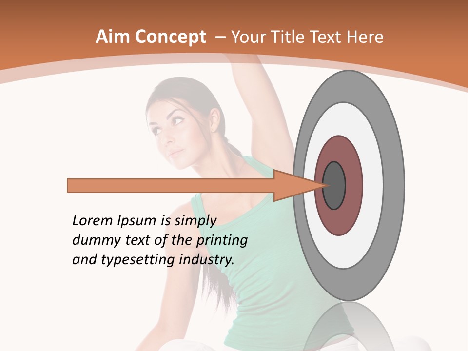Weight Studio Train PowerPoint Template