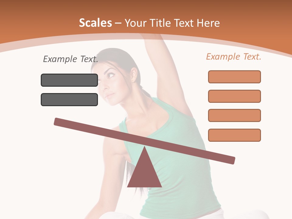 Weight Studio Train PowerPoint Template
