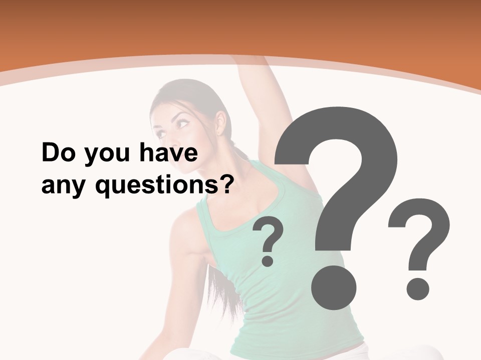 Weight Studio Train PowerPoint Template