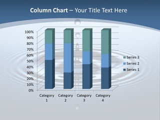 Drip Waterdrop Fresh PowerPoint Template