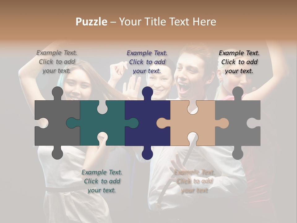 Glad Positive Energy PowerPoint Template