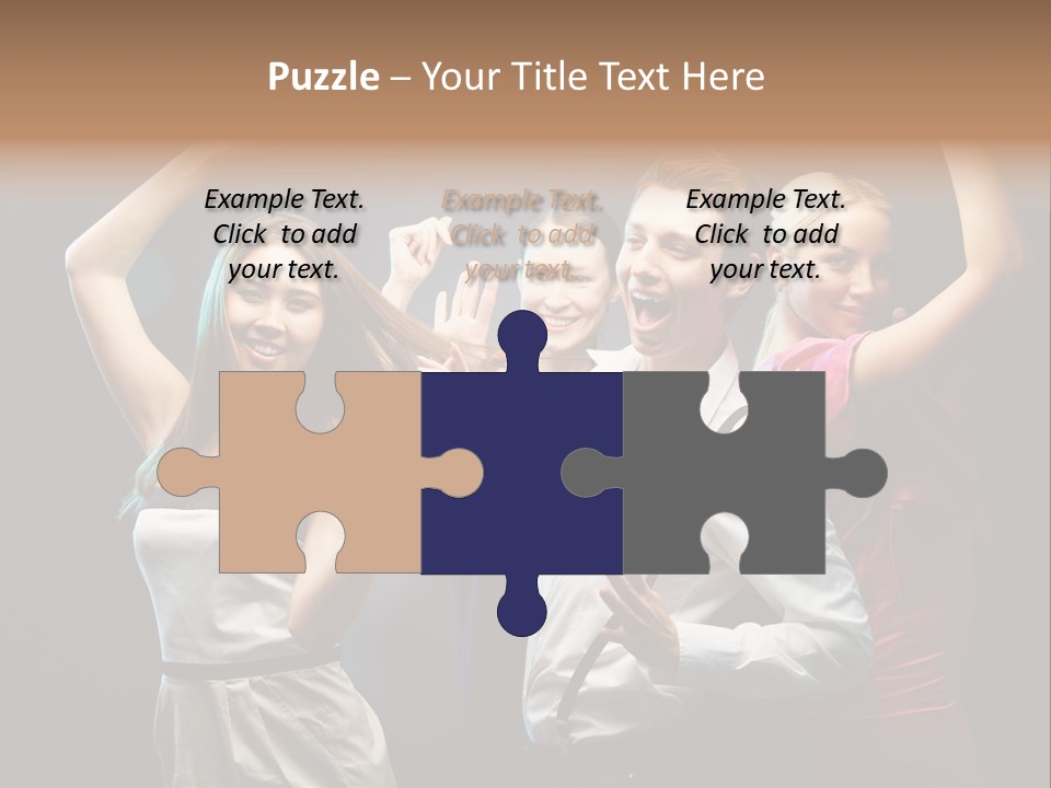 Glad Positive Energy PowerPoint Template