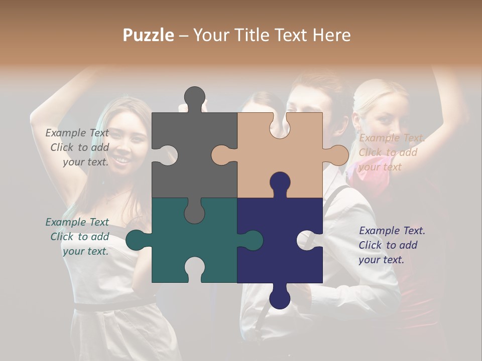 Glad Positive Energy PowerPoint Template