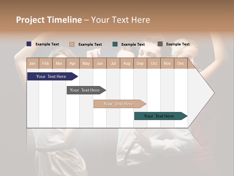 Glad Positive Energy PowerPoint Template