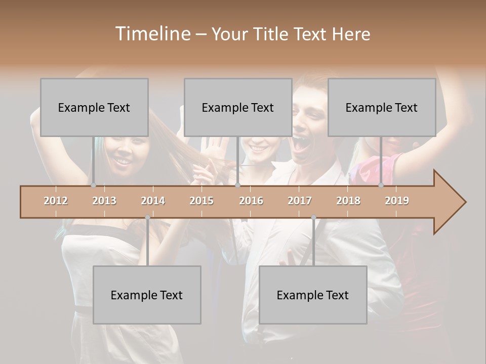Glad Positive Energy PowerPoint Template