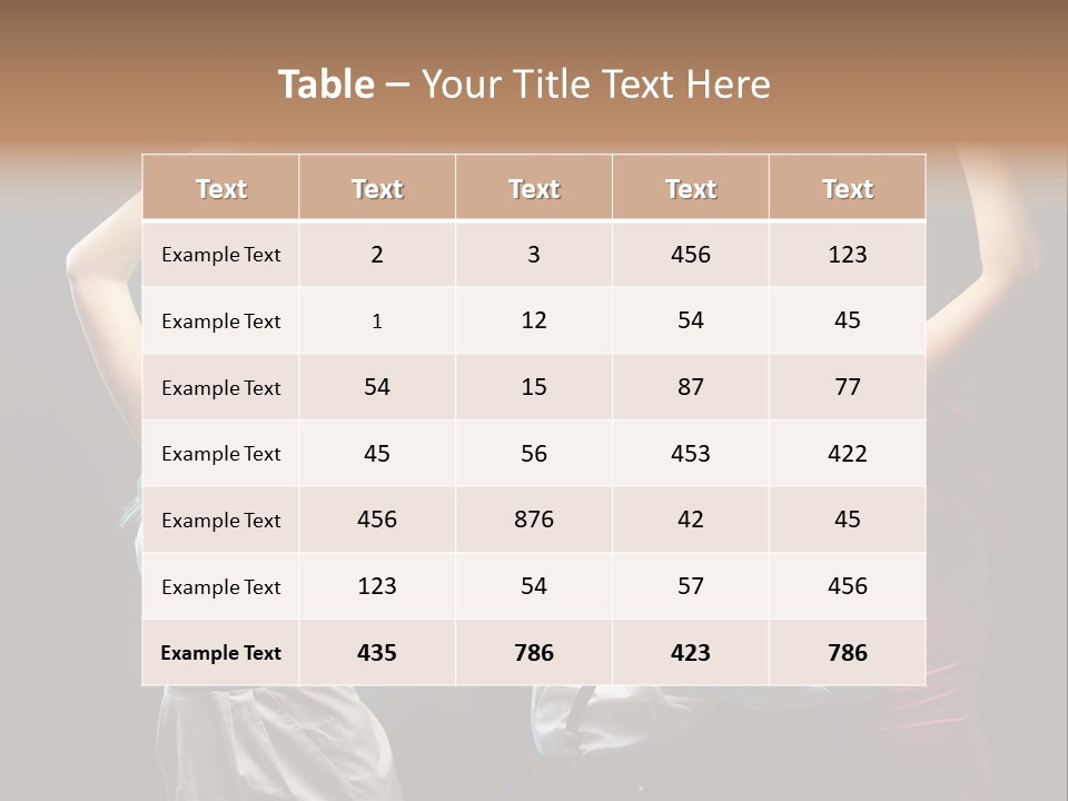 Glad Positive Energy PowerPoint Template