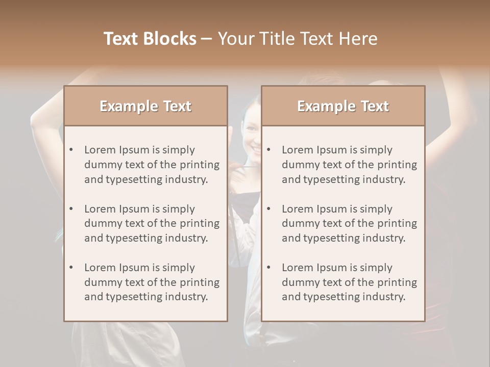 Glad Positive Energy PowerPoint Template