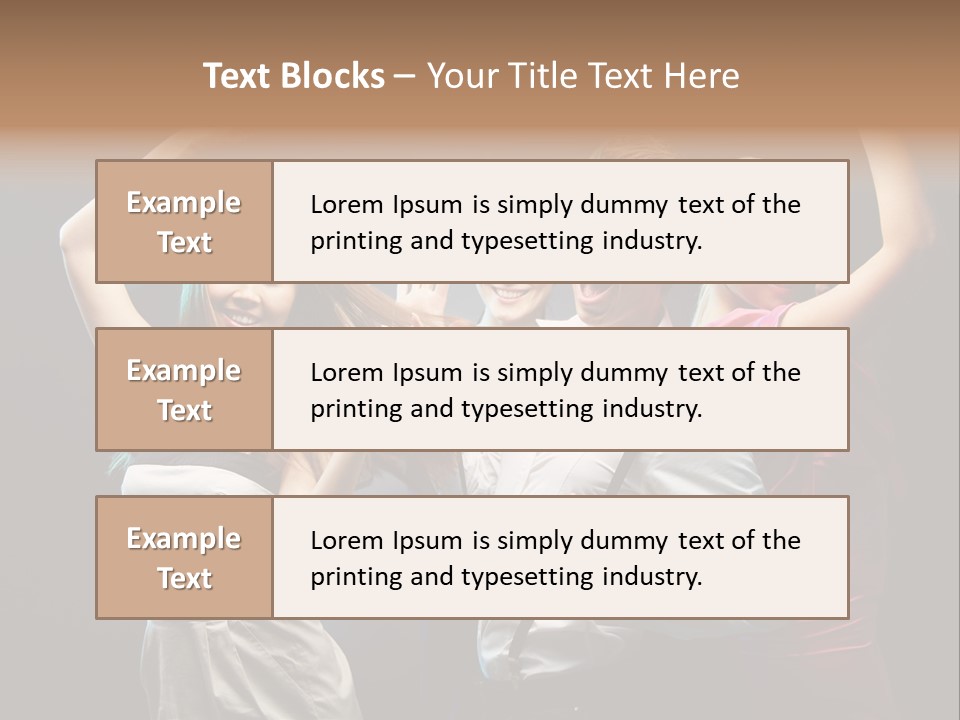 Glad Positive Energy PowerPoint Template