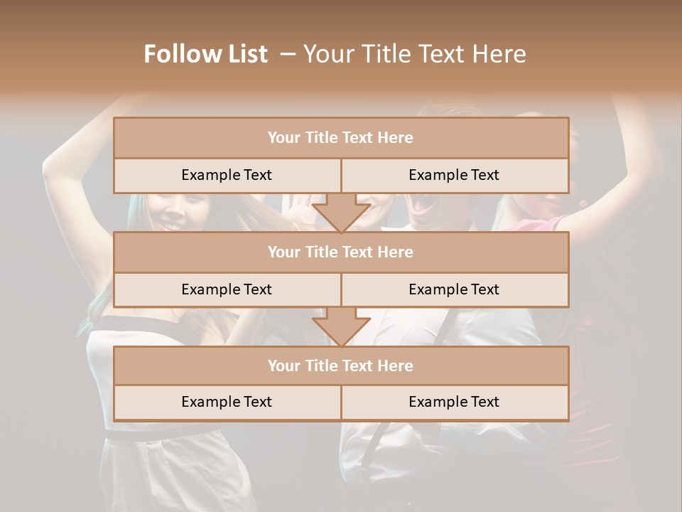 Glad Positive Energy PowerPoint Template