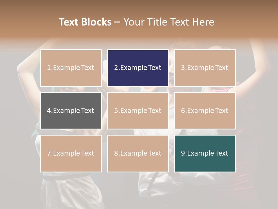 Glad Positive Energy PowerPoint Template